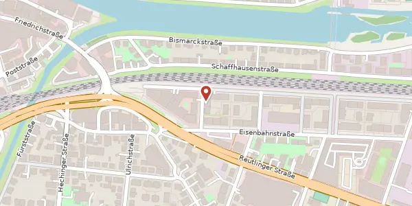 Karte der Umgebung von Josef-Wochenmark-Weg 1, 72072 Tübingen