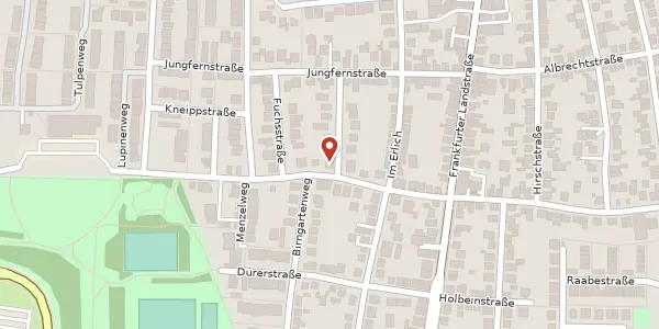 Karte der Umgebung von Falkenstr. 2, 64291 Darmstadt