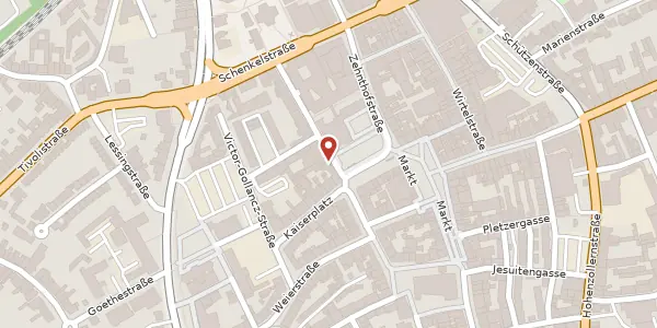 Karte der Umgebung von Wilhelmstraße 19, 52349 Düren