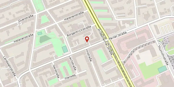 Karte der Umgebung von Abelmannstraße 27, 30519 Hannover