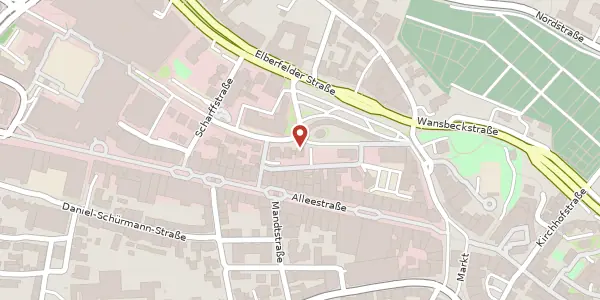 Karte der Umgebung von Konrad-Adenauer-Str. 13, 42853 Remscheid