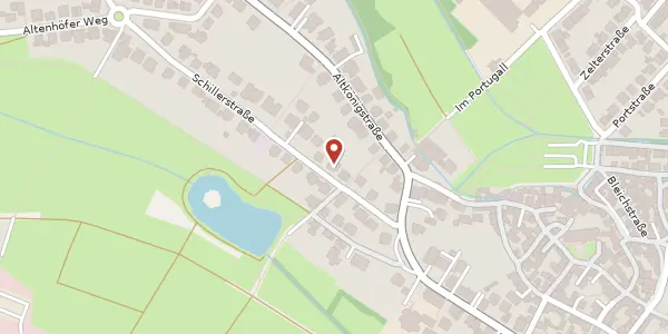 Karte der Umgebung von Schillerstr. 7, 61440 Oberursel