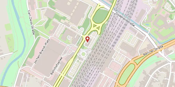 Karte der Umgebung von Bahnhofsallee 6, 37081 Göttingen