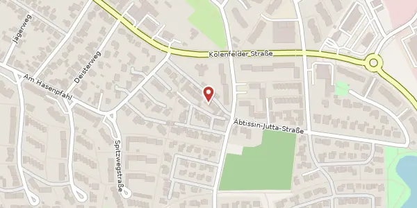 Karte der Umgebung von Graf-von-Roden-Straße 35, 31515 Wunstorf