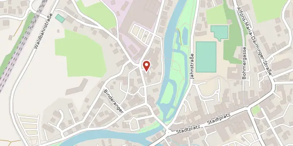 Karte der Umgebung von Dr.-Schott-Str. 14, 94227 Zwiesel
