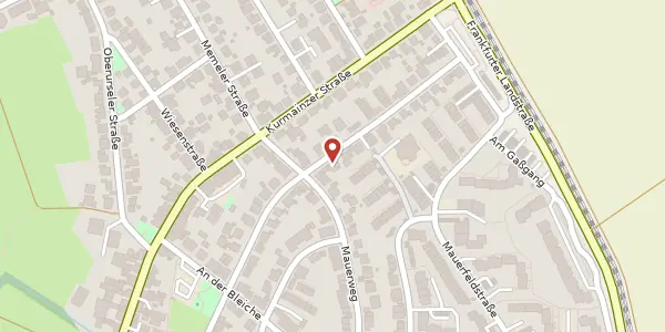 Karte der Umgebung von Friedrich-Ludwig-Jahn Straße 39, 61440 Oberursel