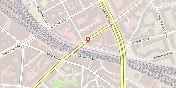 Karte der Umgebung von Schiffgraben 22, 30175 Hannover