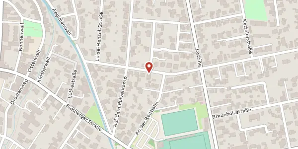 Karte der Umgebung von Wartenbergstr. 30, 33378 Rheda-Wiedenbrück
