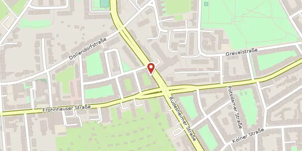 Karte der Umgebung von Onckenstr. 5, 45144 Essen