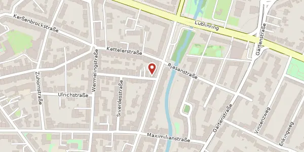 Karte der Umgebung von Ferdinandstr. 2, 48147 Münster