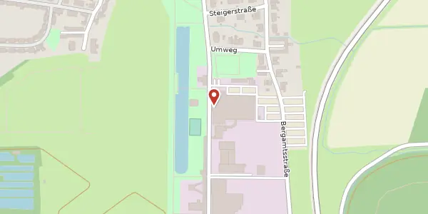 Karte der Umgebung von Zeche Westfalen 1, 59229 Ahlen