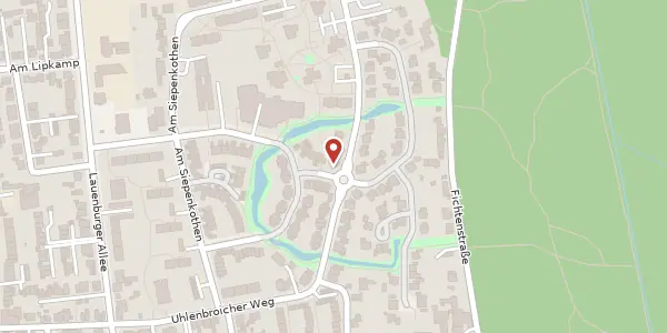 Karte der Umgebung von Uhlenbroicher Weg 71, 47269 Duisburg