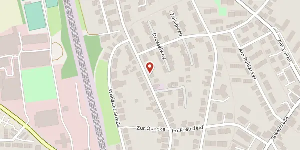 Karte der Umgebung von Duisburger Str. 40, 40885 Ratingen