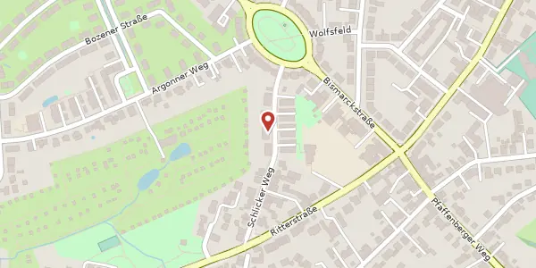 Karte der Umgebung von Schlicker Weg 6, 42659 Solingen