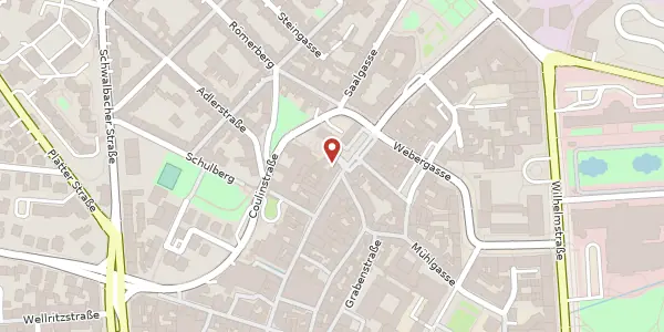 Karte der Umgebung von Langgasse 36, 65183 Wiesbaden