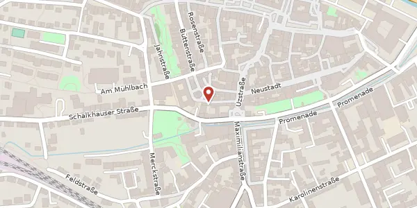 Karte der Umgebung von Reuterstraße 7, 91522 Ansbach