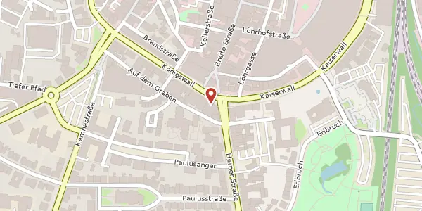 Karte der Umgebung von Königswall 28, 45657 Recklinghausen