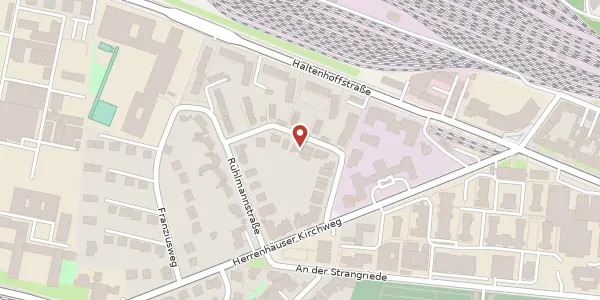 Karte der Umgebung von Gaußstraße 8, 30167 Hannover