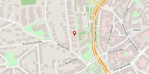 Karte der Umgebung von Lürmannstr. 7, 49076 Osnabrück