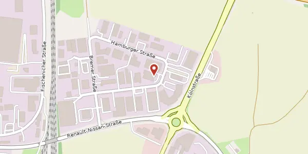 Karte der Umgebung von Hamburger Str. 7, 50321 Brühl