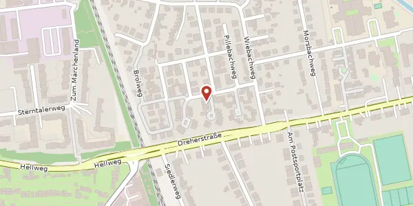 Karte der Umgebung von Auf den Kuhbenden 82, 40625 Düsseldorf