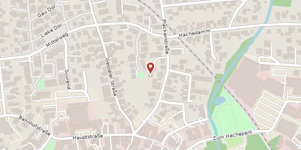 Karte der Umgebung von Plackenhof 13, 28857 Syke
