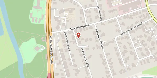 Karte der Umgebung von Seesener Straße 4, 38124 Braunschweig