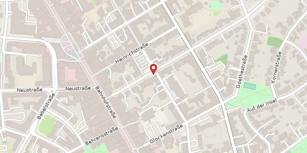 Karte der Umgebung von Schaeferstr. 16, 44623 Herne