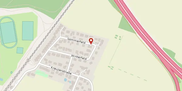 Karte der Umgebung von Sommerfeld 20 a, 82041 Oberhaching