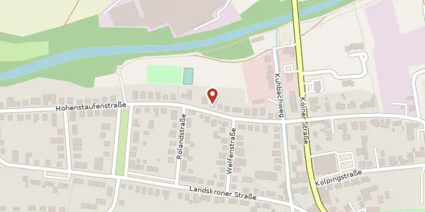 Karte der Umgebung von Hohenstaufenstraße 19, 53489 Sinzig