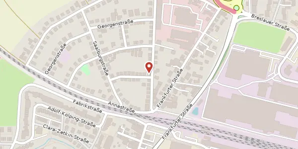 Karte der Umgebung von Waldstr. 14, 64521 Groß-Gerau