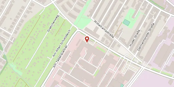 Karte der Umgebung von Hermann-Ritter-Str. 112, 28197 Bremen