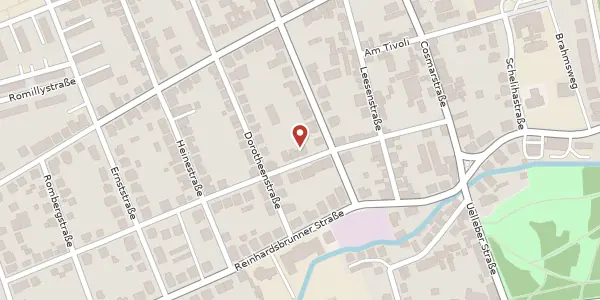 Karte der Umgebung von Goethestraße 2, 99867 Gotha