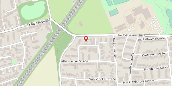 Karte der Umgebung von Königsberger Str. 20, 59229 Ahlen