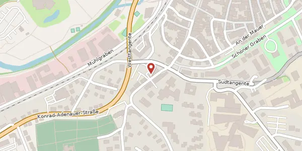Karte der Umgebung von Wolfgangstraße 6, 73479 Ellwangen