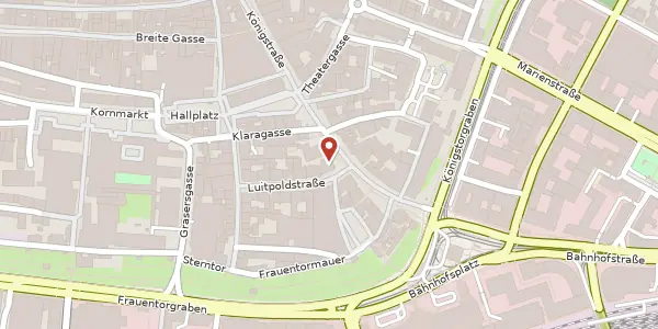 Karte der Umgebung von Königstr. 70 / Am Literaturhaus, 90402 Nürnberg
