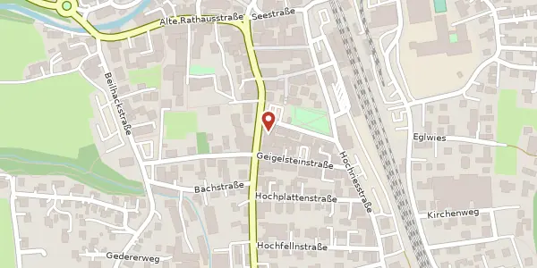 Karte der Umgebung von Bernauer Str. 13 a, 83209 Prien