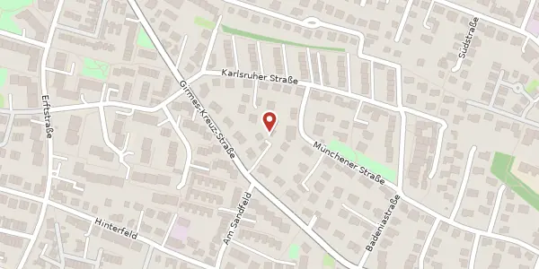 Karte der Umgebung von Augsburger Weg 4, 41564 Kaarst