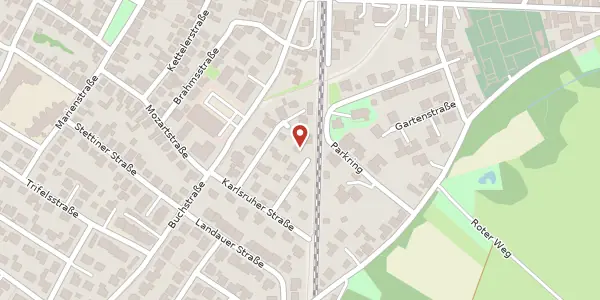 Karte der Umgebung von Germersheimer Straße 8, 76751 Jockgrim