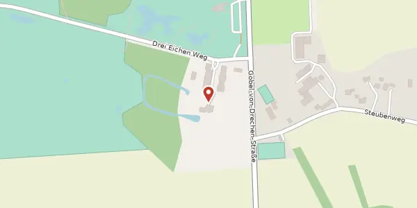 Karte der Umgebung von Drei-Eichen-Weg 11, 59069 Hamm