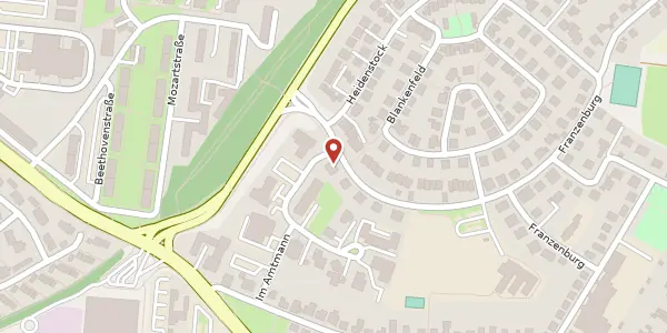Karte der Umgebung von Franzenburg 4a, 35578 Wetzlar