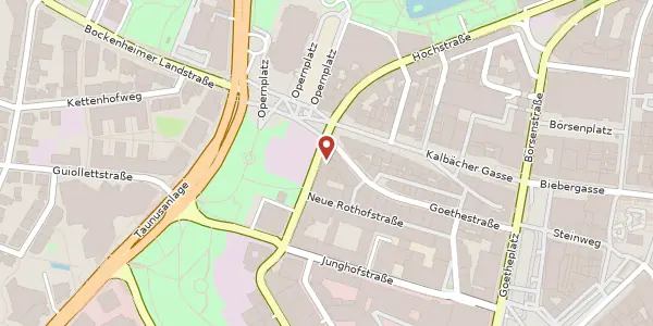 Karte der Umgebung von Neue Mainzer Str. 84, 60311 Frankfurt