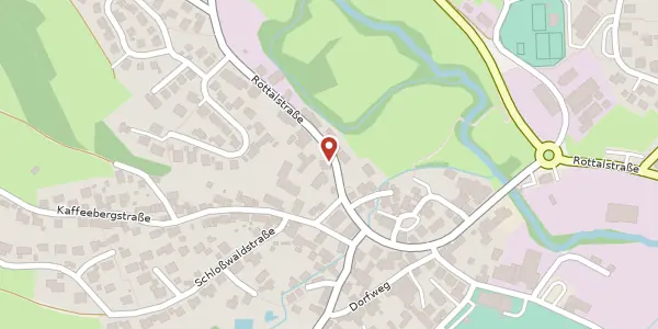Karte der Umgebung von Rottalstraße 42, 74420 Oberrot
