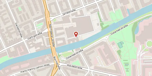 Karte der Umgebung von Barmbeker Straße 4b, 22303 Hamburg