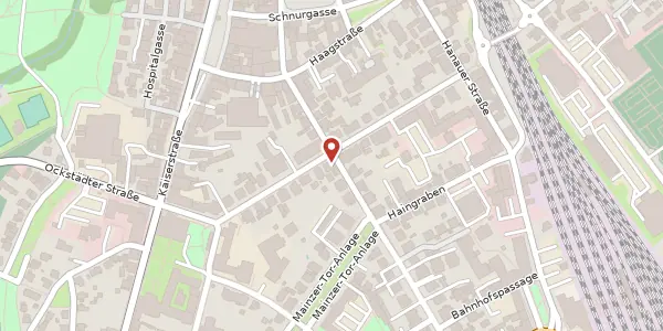 Karte der Umgebung von Ludwigstr. 17, 61169 Friedberg