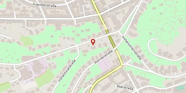 Karte der Umgebung von Hasenbergsteige 31, 70197 Stuttgart