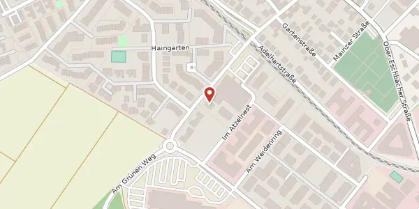Karte der Umgebung von Kalbacher Str. 20, 61352 Bad Homburg