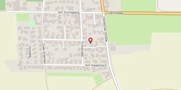 Karte der Umgebung von Triftstraße 8a, 31515 Wunstorf OT Klein Heidorn
