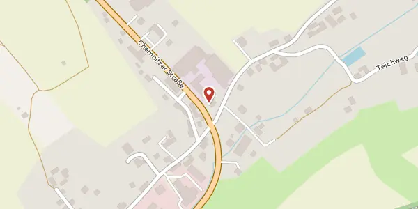 Karte der Umgebung von Chemnitzer Straße 2, 08294 Lößnitz