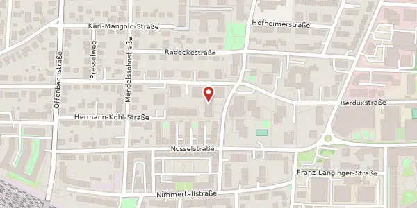Karte der Umgebung von Josef-Lang-Str. 25, 81245 München